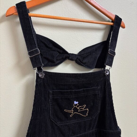 Studio Ghibli Kiki's Delivery Service Womens Corduroy Romper Skirtall Size L - Picture 2 of 15